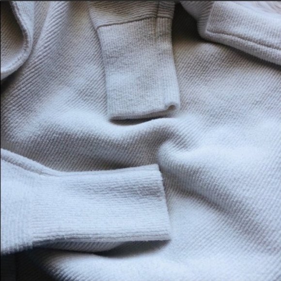 Free People Cream Oversized Ottoman Sweater - Picture 7 of 8